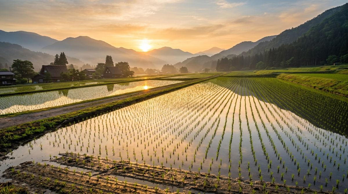 教育旅行レポ② 田植えに挑む！