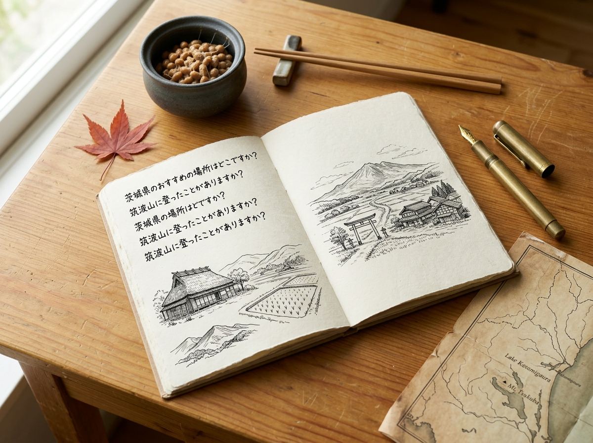茨城の「探究ノート」を作りたい