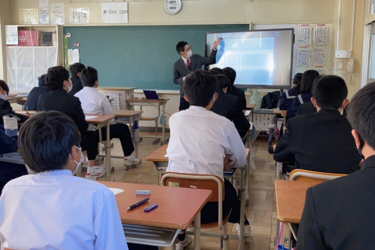 職業講話 ～ひたちなか市立勝田第二中学校～