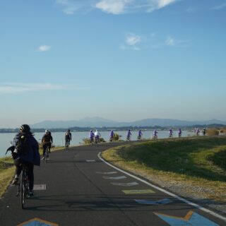 茨城町立明光中学校 サイクリング