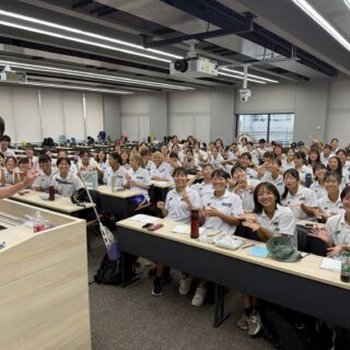 明治大学体育会女子ラクロス部の皆様に向けて講演を行いました。