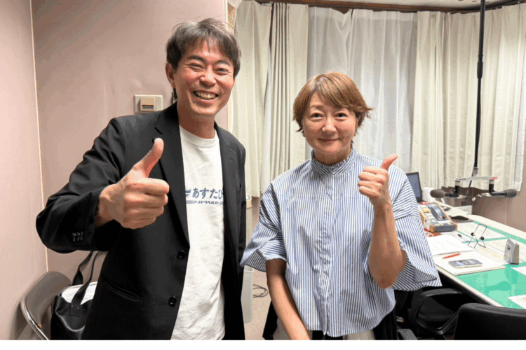 LuckyFM茨城放送「週刊ニュースポ！」に代表・尾崎が出演しました