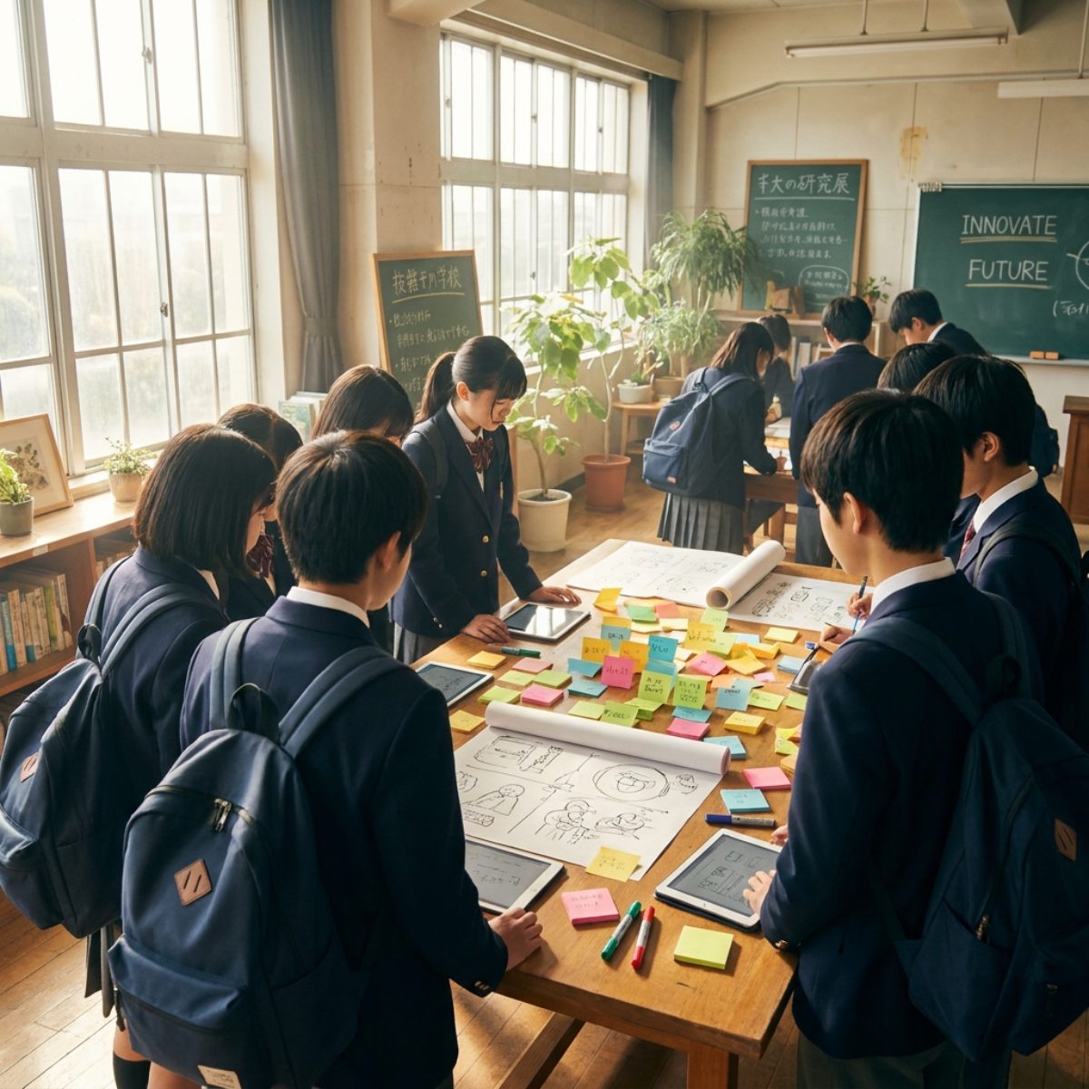 竹園東中学校でアントレプレナーシップ教育が始まります